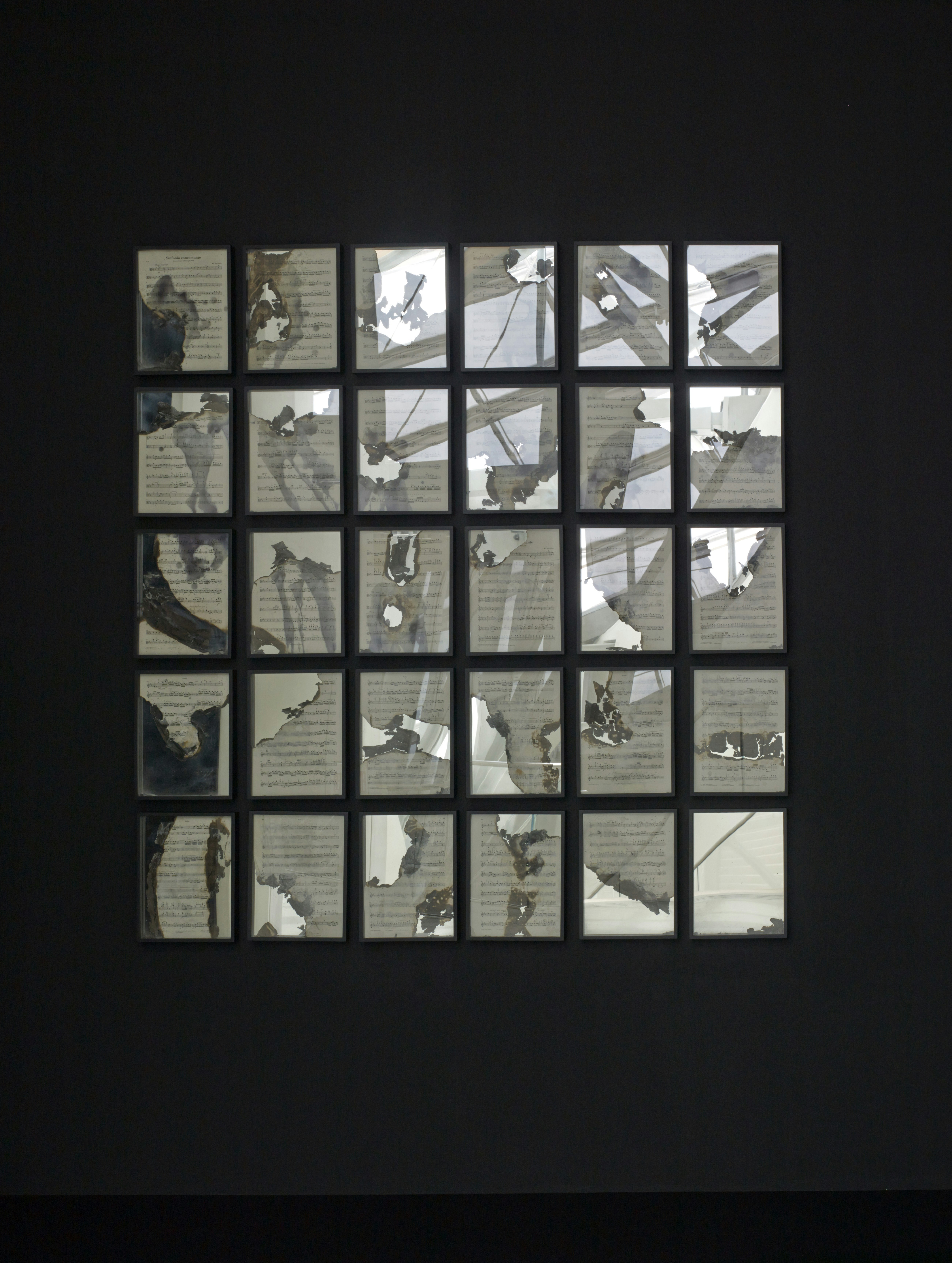 Burnt and scored and scorched